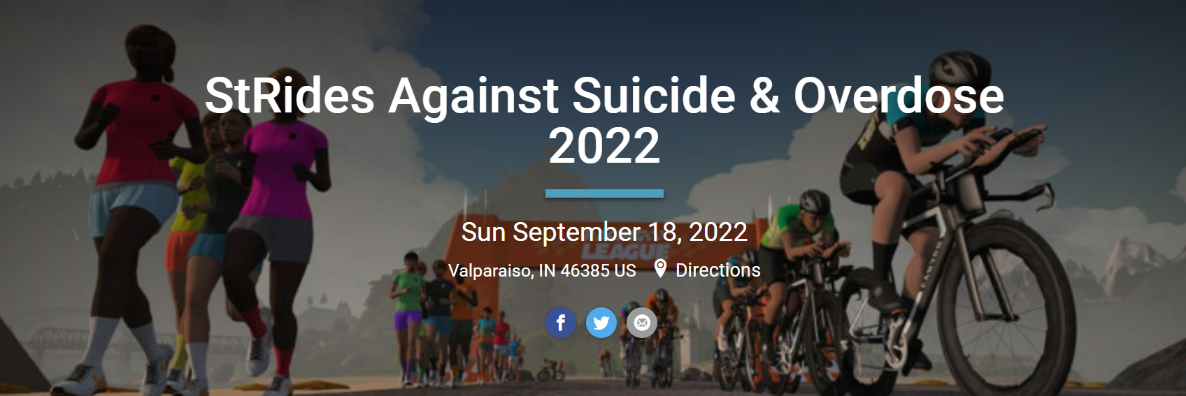 StRides Against Suicide & Overdose 2022